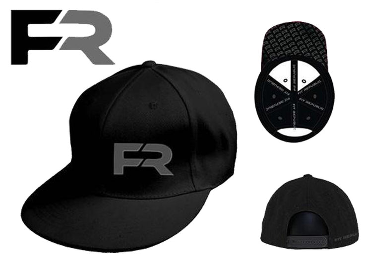 Black Hat with Silver Logo